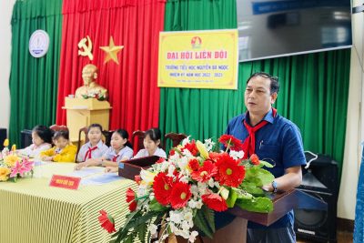 LIÊN ĐỘI TRƯỜNG TIỂU HỌC NGUYỄN BÁ NGỌC TỔ CHỨC ĐẠI HỘI LIÊN ĐỘI NHIỆM KÌ NĂM HỌC 2022 – 2023